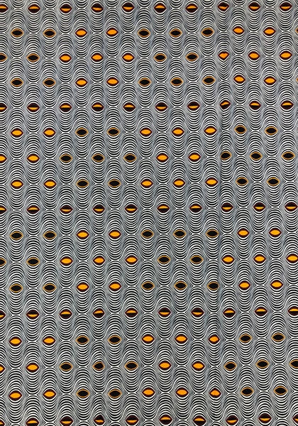 African Wax print- Yellow-gold , White, Dark-Blue, Red