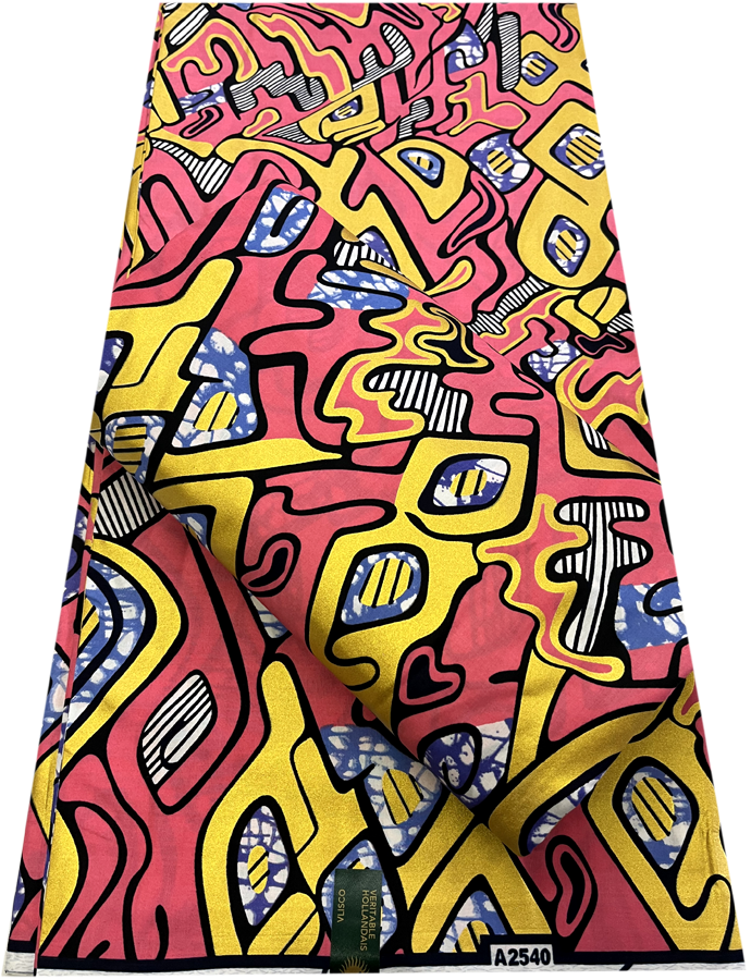Super VIP Dutch Metallic Gold Wax Ankara Print- Peach Purple-Blue Gold White Dark-Brown
