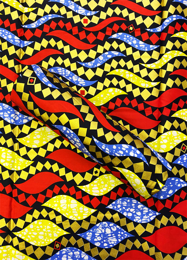 Metallic Gold Print/ VIP Fashion Gold- Multi-Color