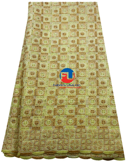 Swiss Voile Lace; Baby-Lace, Beige, Yellow, Gold