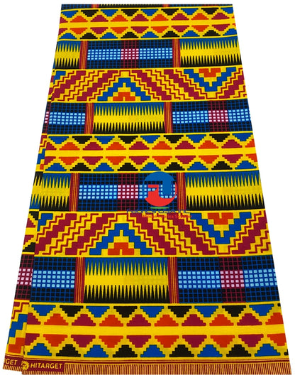 Patchwork Ankara Wax Print - Multi-Color