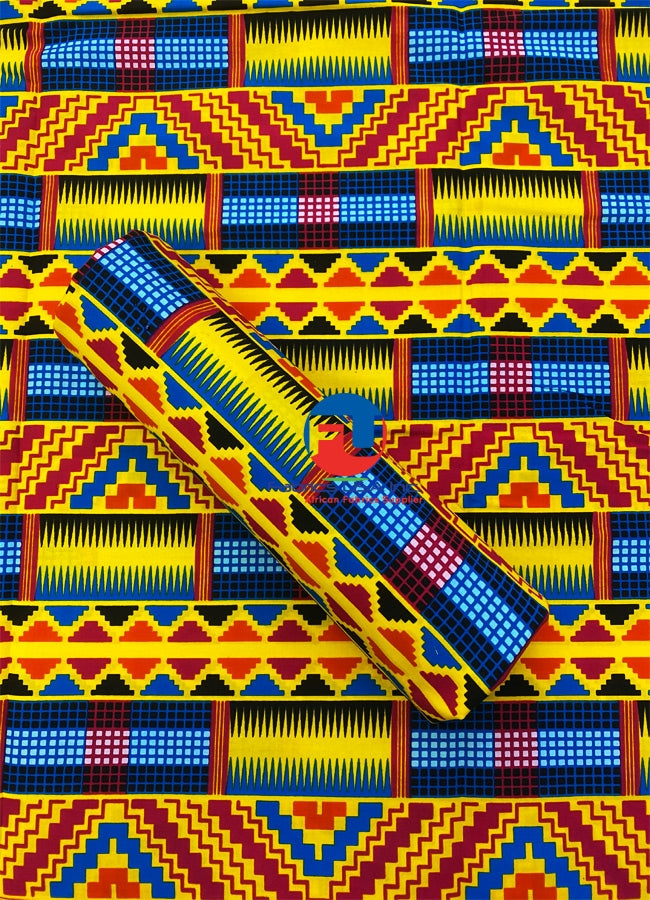 Patchwork Ankara Wax Print - Multi-Color