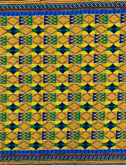 African kente prints in Authentic Design