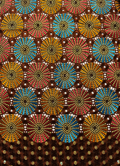 High End Super Quality Swiss Voile Lace- Dark-Brown, Peach, Gold, Sky-Blue