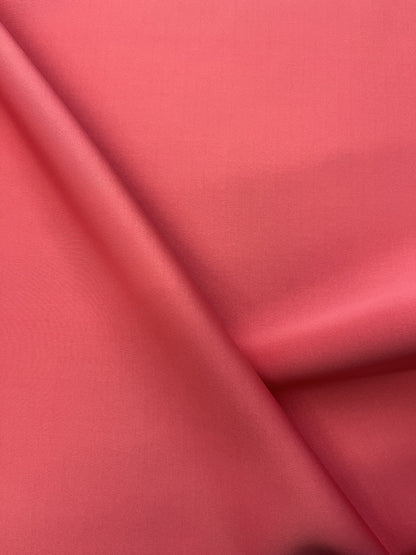 Neoprene Scuba Knit Fabric; Coral