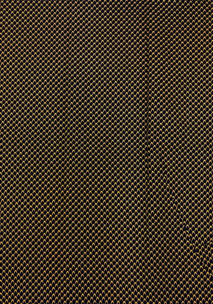 African Snake Skin Wax Print  Golden-Brown, Black